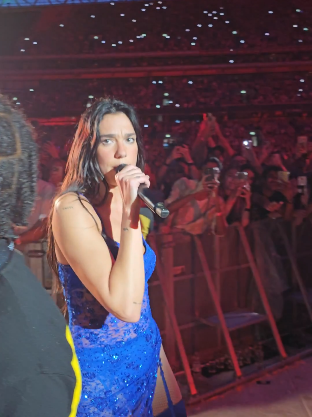 Dua Lipa Live in Wembley Stadium Night 1 #dualipa #radicaloptimism #wembley #wembleystadium #loveagain @Dua Lipa @Team Dua HQ 