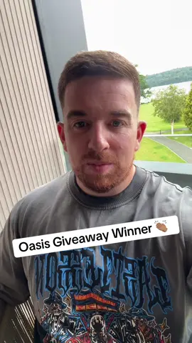 Oasis Giveaway Winner 🎸 👏🏽  