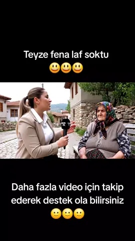 Teyze fena laf soktu😀😀😀#aivideos #aivideo #reportage #yapayzeka #komik #komikvideolar #sokakröportajları #ai 