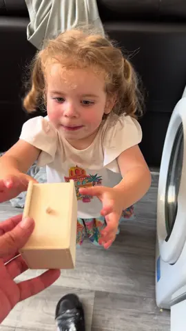 Spider in a box prank on my little one 🤣🤣#spiderinaboxprank #prank #toddlersoftiktok #daughters 