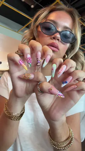 just an excuse to show off my nails | #fyp #foryou #jesuslovesyou #presleefaith #nails #nailart 
