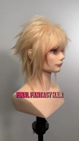 Get this haircut if you want to be Sephiroth’s next failed clone #haircuttutorial #cloudstrife 