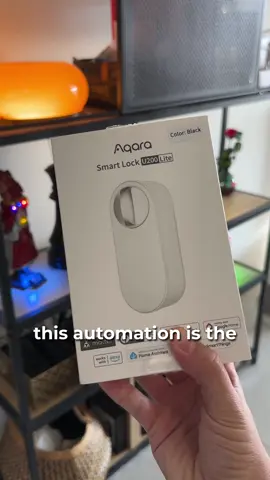 Showcasing one of my most useful automations, created with the help of the brand new U200 Lite. Very happy about this budget friendly lock which brings the comfort of having a reliable smart lock at a great price! #smarthome