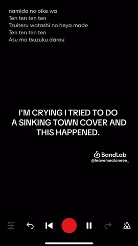 HOW DID THIS HAPPEN HELP ME WHAT I JUST WANTED TO SING 🙁🙁 I finally posted after not posting for decades (ik this shi is gonna flop bro that's why I  NEVERRRRR post) /// y'all do I sound like the next ado 💕💕💕😻😻😻😻🥰🥰😘😘😘😝😝😝 omg wait I'm actually buying the adobum egegegegege I can't wait but I have to get out of turkey first 🤧 also wait no why do I lowkey sound like hatsune miku should I make a song??? 😻😻😻 I'm broke and can't afford the vocaloid studio thing so acc no.. OOOOOH WAIT I COULD USE BANDLAB THE APP I'M USING IN THE VIDEO OMG!!! I might acc make a cover next time but I'm not a good singer AT ALLLLL so egegegegege I love sinking town tho especially ados version omds it has me in a cholehold everytime I hear it I start asceding it's like that one breaking chains photo oh and speaking of songs I can't get gabriela from katseye out of my head bro I keep singing it especially Danielas Spanish verse ong I genuinely can't stop it's like ingraved into my brain like I could be walking and I'd randomly start going 