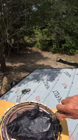 mastic #roofing #working #roofer #florida #florida #work #construction #building #worker #roofers #tools #job #solo #roof #jobsite #pov #DIY 