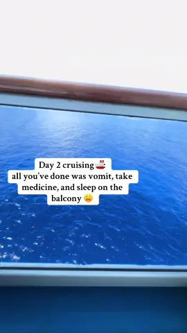 Definitely didn’t have this on the schedule 😨 #wlw #cruiselife #cruisetok #motionsickeness #cruisesick #fypシ゚viral #beyonce #watersoblue #carnivalcruise #cruiser 