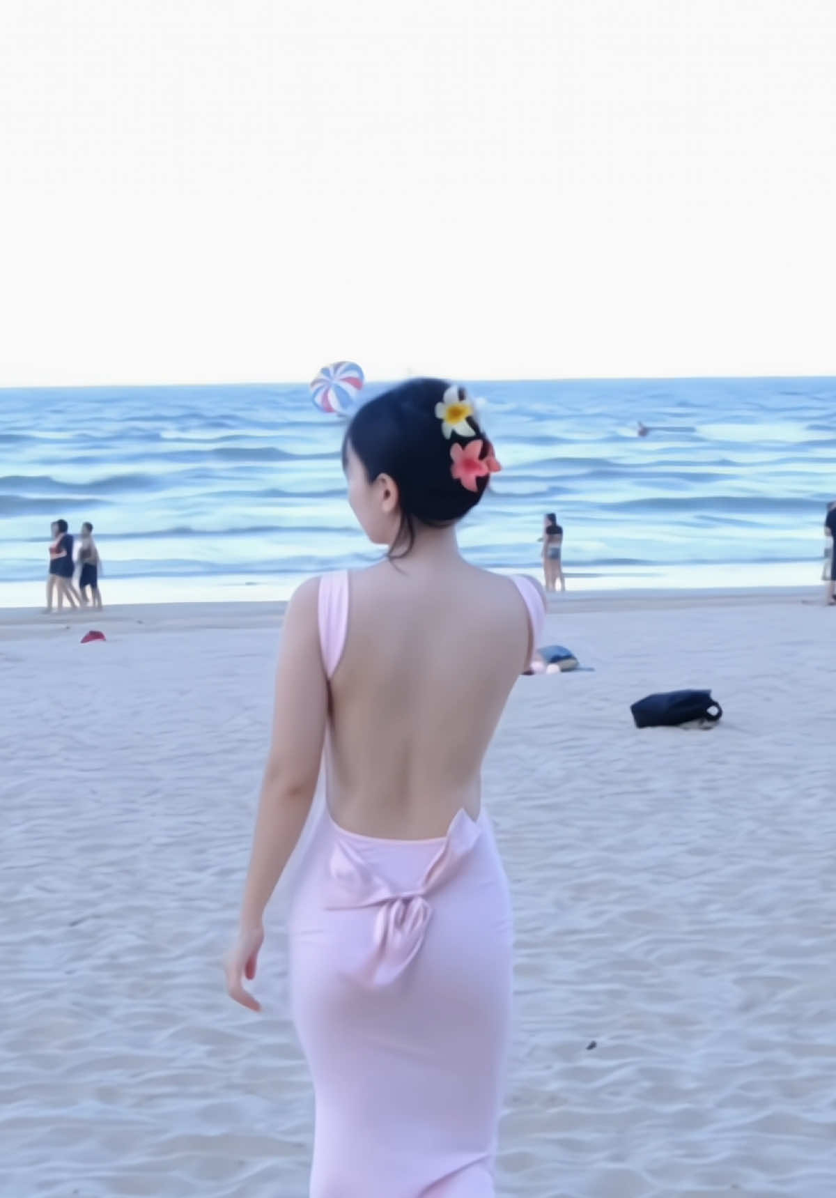 #beach #xuhuong #girls 