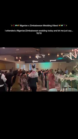 ✨💃🏽🇳🇬🇿🇼 Nigerian x Zimbabwean Wedding Vibes! 🇿🇼🇳🇬🕺🏽✨ I attended a Nigerian/Zimbabwean wedding today and let me just say… The food? 10/10 The vibes? Immaculate. The culture? Rich and beautiful! The dance floor? 🔥🔥🔥 There’s just something magical about seeing two cultures unite in love, joy, and celebration. The energy, the outfits, the aunties, the jollof AND sadza — I had so much fun I didn’t want it to end! Weddings like this remind you that love is universal — but how we celebrate it? That’s where the spice is! 😍 #NigerianWedding #ZimbabweanWedding #NaijaZimLove #AfricanWeddingVibes #CultureAndLove #alabestha #WeddingSeasonMagic