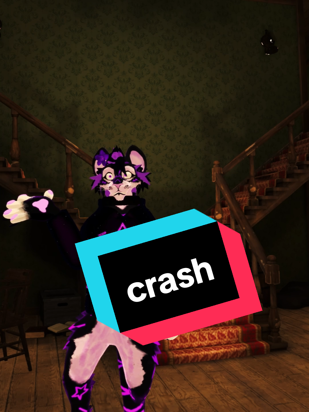 thought about this when the new amazing digital circus came out lol hope no one's done it yet. luv disappearing man ♥️  #vrchatmeme #furrymeme #furryvr #vrchatmemes #vrchattiktok #furry #furrytiktok #furrytrash #amazingdigitalcircus #digitalcircus 