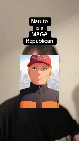 Naruto is a MAGA Republican #medialiteracy #naruto #republican 
