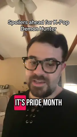 Maybe the real demons were the internalizes bigotry we slayed along the way. #Pride #pirdemonth #netflix #sony #sonyanimation #kpopdemonhunters #rumi #mira #zoey #huntirx #sajaboys 