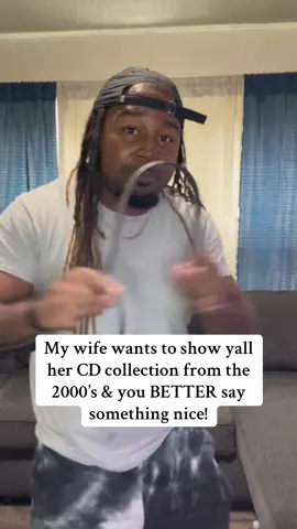 I’m not playing with yall! #cdcollection #2000snostalgia #2000smusic #cds #90sbaby #trend #husbandandwife  