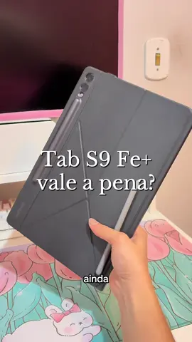 Tab S9 Fe+ me ajuda muito nos estudos 🥰 #tabs9feplus #tabletparaestudo #tabletparajogos 