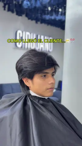 Una Semiondulacion te cambia el visajismo #viral #barber #cirujano