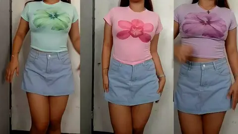 FOR EVERYDAY USEE!!! ANG GANDAAAA!! NETOOO SUPEEER!!! #floraltop #afforablefashion #plussize #denim #hibiscus #midsizefashion 