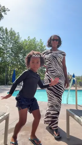 The joy of my life 🤩 #poolday #summer2025 #summeroutfits #momsontiktok 