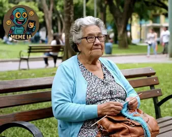 La tiene re clara la doña 😂 #humor #memeia #viralvideo #VEO3 #fyb 