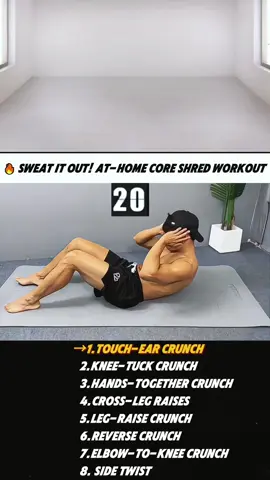 Come on!!!#absworkout #legworkout #fullbodyworkout #Fitness #workout #fit #fyp #fitnessmotivation #homeworkout #totalbodyworkout #foryou #healthy #hiit #sweating #workoutathome 