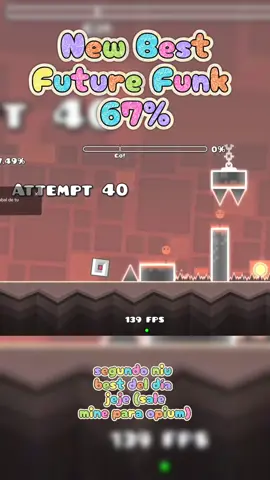 ola, run completa de mi 0-67% en live jeje || porque luego dicen que se los hacen por mi jeje mensas || #tiktokindia #geometrydash #geometrydashmemes #trendingvideo #geometrydashgirl #fyppppppppppppppppppppppp #geometrydashlevel #harddemongeometrydash #geometrydashdemon #streamergirls #tiktoklive #futurefunkgeometrydash #geometrydash2  *Se apostó a que si me hacía un 60% antes del 5 de julio se regalaría mine a opium jeje* 