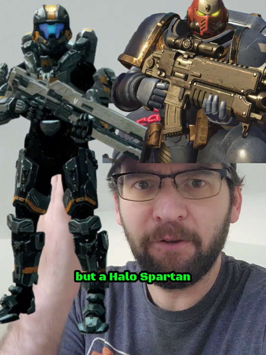 Still think Astartes would win? Warhammer 40k Space Marine vs Halo Spartan, slightly beyond average battle. #scifi #whodwin #vs #vsbattle #railgun #gaming #Halo #warhammer40k #spacemarine2 #halosilverteam 