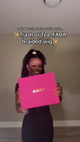Would you try a braided wig?? 1st Wig of the Trash or Tea series!   @FABA HAIR did their thing🤩 9x6 lace, pre cut lace, pre plucked, pre bleached. All I had to do was put makeup on the lace! I will say, I noticed shedding while styling but it wasn’t anything horrible. It’s pretty soft over all! Will post a follow up once I’ve had it for a while! • • • • • #TrashorTea #wigfinds #braidedwig #wigtok #bohobraids #blackwomenoftiktok #humanhairwigs #locs #creatorsearchinsights #creatorinsightsearch #honestreview #tiktokmademebuyit #tiktokshop 