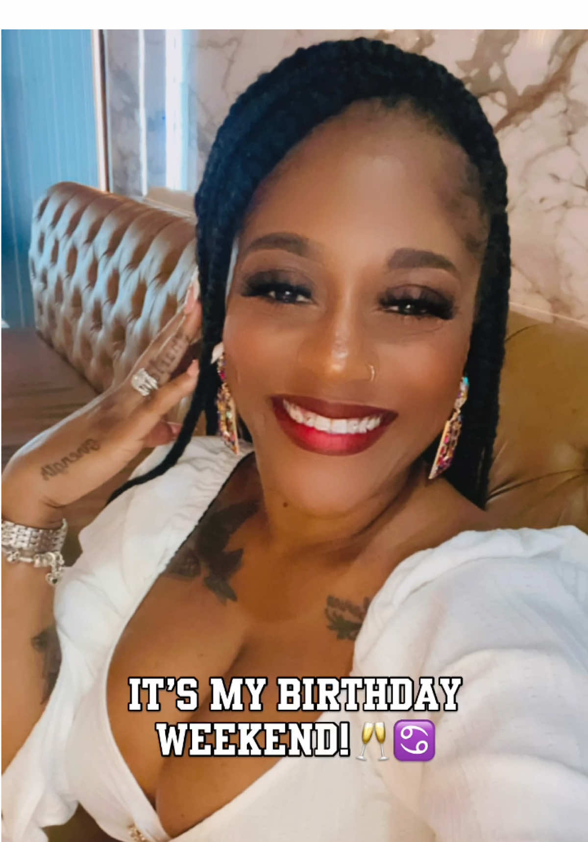 It’s my birthday weekend ya’ll!!!! Cancer season is loading!!!!!!♋️ #cancerseason #itsmybirthdaaaaaaaaaay  #fyp