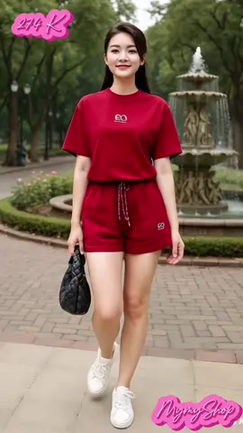 Set Bộ Cộc ECOCHIC NEW LOGO Áo Phong Crop Quần đùi cạp Cao Chất liệu cao cấp chính hãng #MymyShop #thoitrangnu #xuhuongtiktok #hottrend 