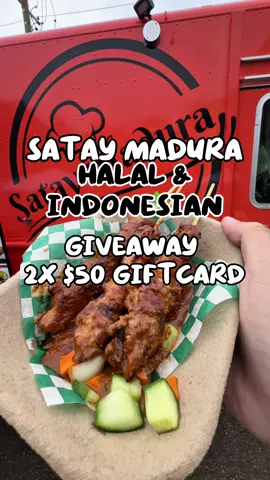 Check out @sataymadura, a family-run halal food truck that rotates locations around Edmonton — check their Instagram for where they’ll be next! This is where you’ll find some of the best satay in the city. Tender, flavourful, and drenched in rich traditional Indonesian peanut sauce. If you're planning an event or party, they also offer catering. Give them a call at 780-902-9131 to book. #hosted #foodguyyeg #halal #foodtrucklife 