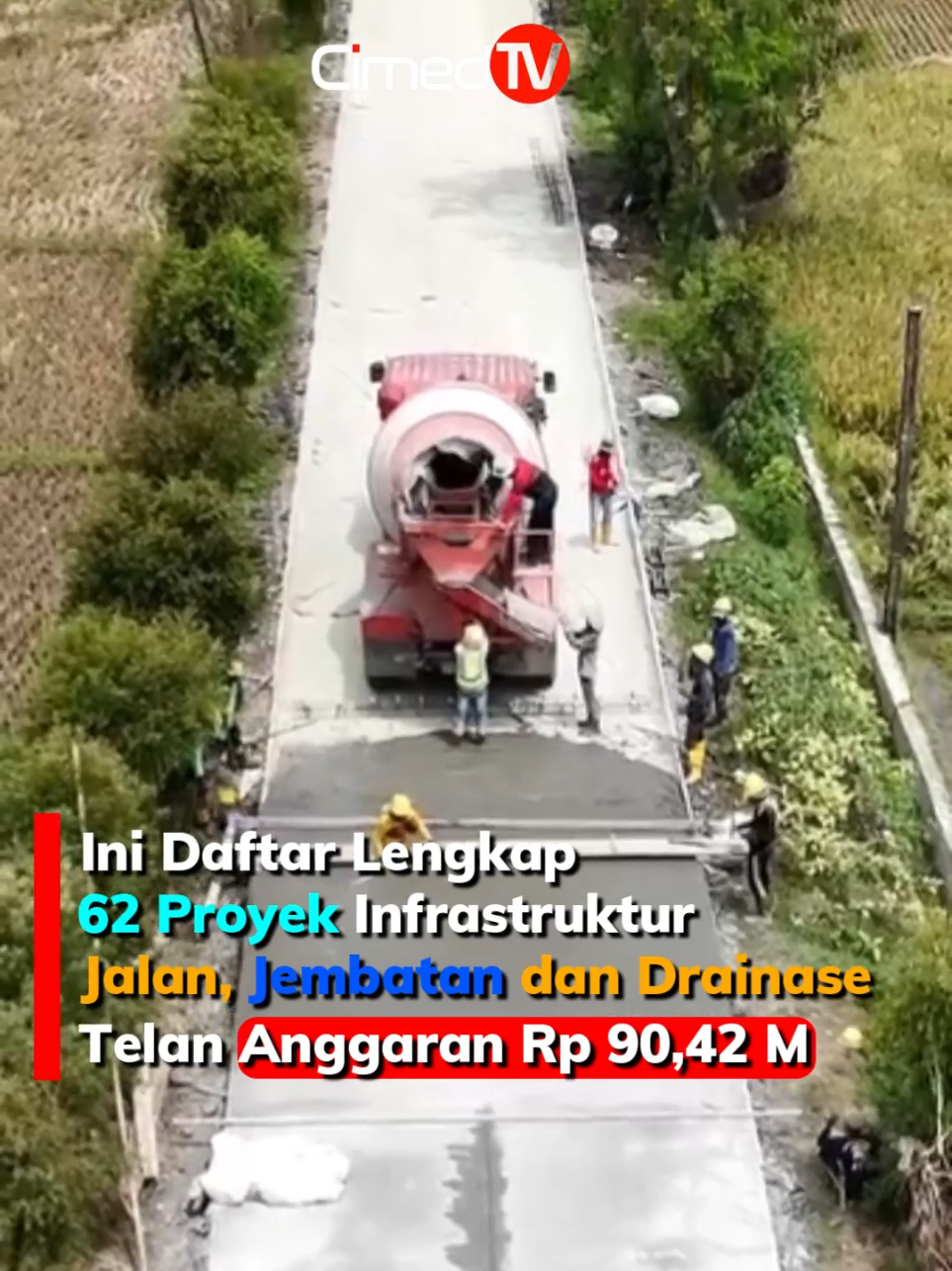 62 proyek perbaikan jalan rusak di Cilacap dimulai, ini sebaran lokasi dari Nusawungu hingga Dayeuhluhur. #proyek #jalan #jalanrusak #infrastruktur #cilacap #nusawungu #cilacapmedia #cilacapmedia_tv 