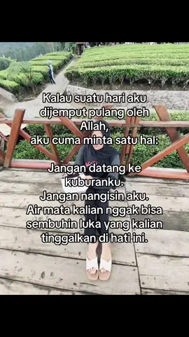 Maaf kalo aku mintak kyk gitu , karena kata maaf dari kalian ga bisa bikin aku sembuh dari kata kata kalian 