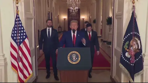 WATCH: Trump Holds Press Conference on U.S. Strikes Against Iran 🇺🇸🇮🇷 Former President Donald Trump addressed the press tonight following a bold U.S. military action targeting several Iranian nuclear facilities.  In his remarks, Trump described the strikes as “very successful” and reiterated a stern warning: the U.S. would retaliate with full force against any threats to American interests  .  He emphasized that Iran must decide within two weeks—“make a deal now”—or face “even more brutal” consequences  .Trump also downplayed ongoing debates in Washington, stating that he may act without further instruction from Congress.  Meanwhile, he continued to push for diplomatic pressure—but left clear that military options remain on the table . #P#PalawanMirrorT#TrumpPressConferenceU#USIranConflictB#BreakingNews