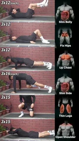 Full Body Home Workout🏋‍♂️ | No Equipment Needed 😱 💪 