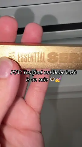 Babe Lash Serum is finally on sale for $41! This is your sign to start your lash growth journey—no extensions needed 💁‍♀️ @Babe Original  #LashGoals #dealsforyoudays #TikTokMadeMeBuyIt  #BabeLash #LashSerum #BeautyOnABudget #LongLashes #LashCare #SelfCareRoutine #thatgirlera #BeautyMustHaves #SaleAlert
