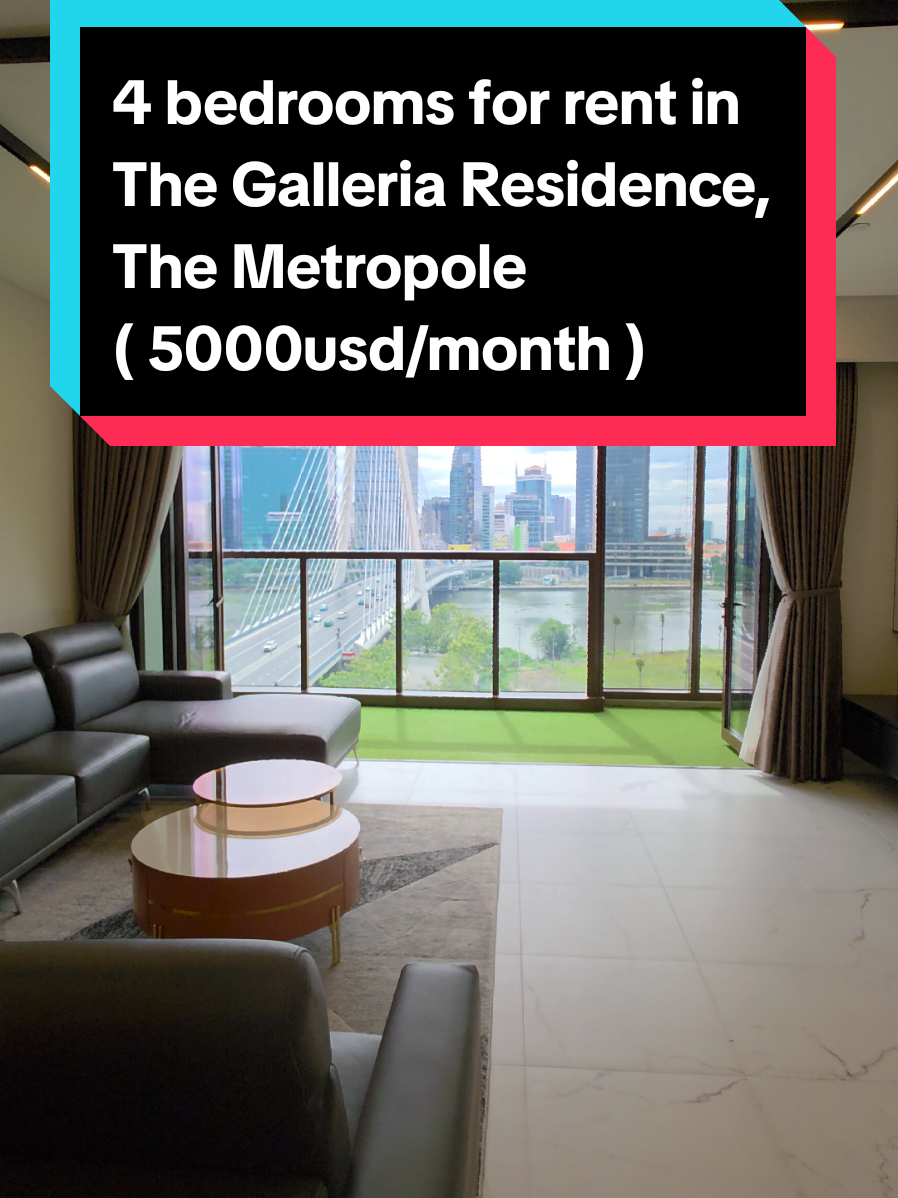 🏠 Apartment for rent in The Metropole. Area 170 square meter, 4 bedrooms, 4 bathrooms, 2 storeage rooms, high floor with river view, fully furnished, private lift. The rental is 125 million VND doesn't include management fee with negotiable. 🎯 Building Amenities : Swimming pool, Gym, BBQ Area, Playground, Convinent store... 🌏 Location : The Galleria Residence, D6 Street, Thu Thiem Ward, Thu Duc City, Ho Chi Minh City. 📞 Pls don't hesitate to contact us with Mobile/Zalo/WhatsApp/Viber/Telegram : +8477 491 4778 📧 Email : realtorhcmc@gmail.com ➡️ 微信号 & Line ID : realtorhcmc 🏘️ For more information and more options. #Realtorhcmc #Thegalleria #Thegalleriaresidence #Themetropolethuthiem #Themetropole #Galleriaresidence #Metropolethuthiem #canhometropole #canhothuthiem #apartmentinhochiminh #apartmentforrent #apartmentforrentinhcm #apartmentforrentinhochiminh #apartmentforrentinsaigon #公寓出租 #胡志明市出租公寓 #越南出租公寓 #胡志明租房 #租公寓 #胡志明市的房地产