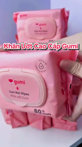 Khăn ướt Gumi – mềm mịn, không cồn, không paraben. An toàn cho bé, tiện lợi cho mẹ  #giadinhnhanam🍄 #gumi #khanuotgumi #khongmui #khongcon #khongparaben #khanuot #tienloi #giadungtienich #noitrothongminh #xuhuong #viral #fyp 