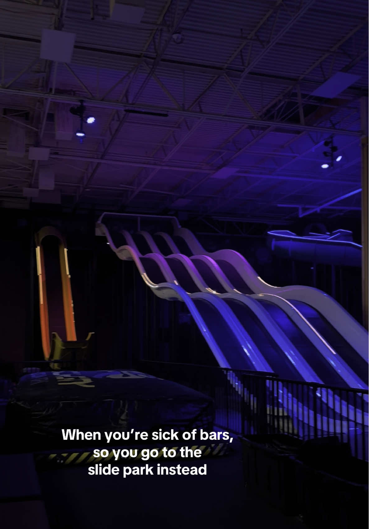 10000/10 WILL be back🪩🥳 #fun #summerfun #slidepark #afterhours #glowinthedark #saturday #foryou #fyp #viral #trending 