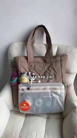 pov: nemu tas paling fleksibel—bisa dijinjing pas hangout, tinggal disulap jadi backpack pas pundak mulai pegel 👀👏🏻💼🎒 #totepack #totebag #backpack 