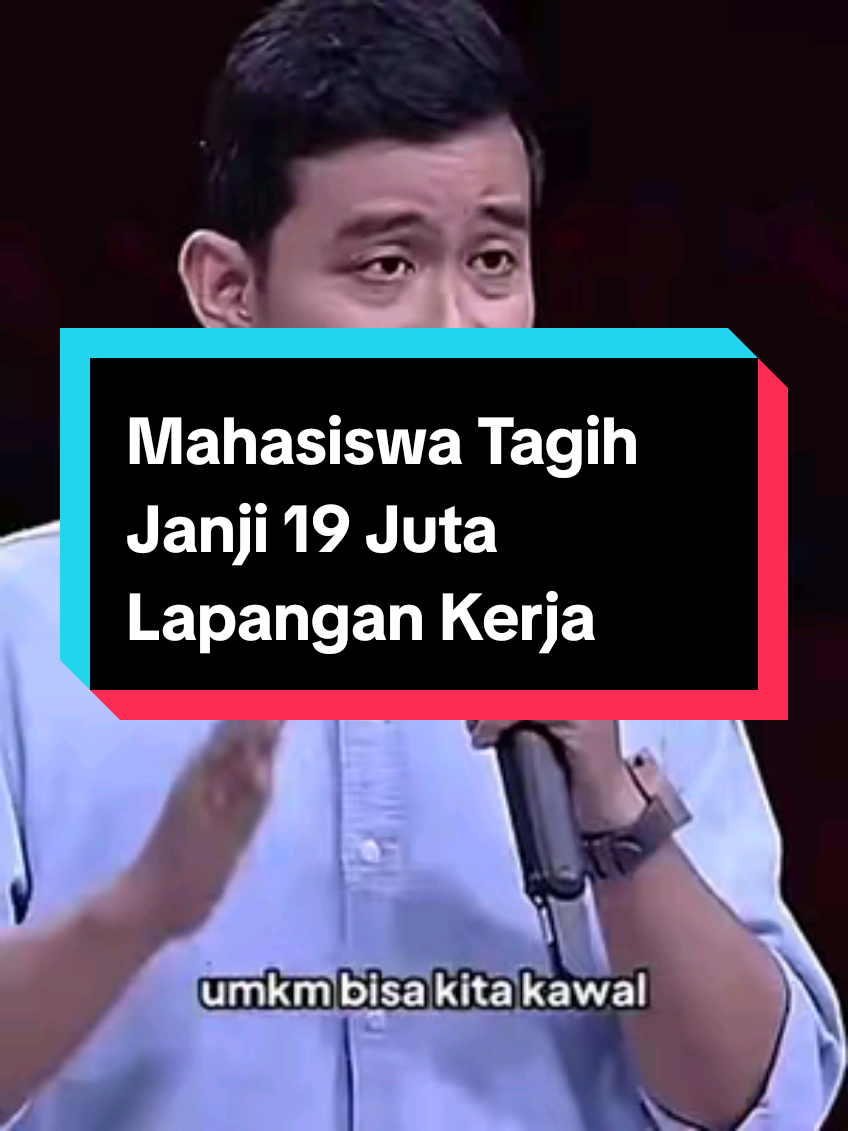 19 Juta Lapangan Pekerjaan  #wapres  #19jutalapangankerja  #tagihjanjinya  #antikritik 