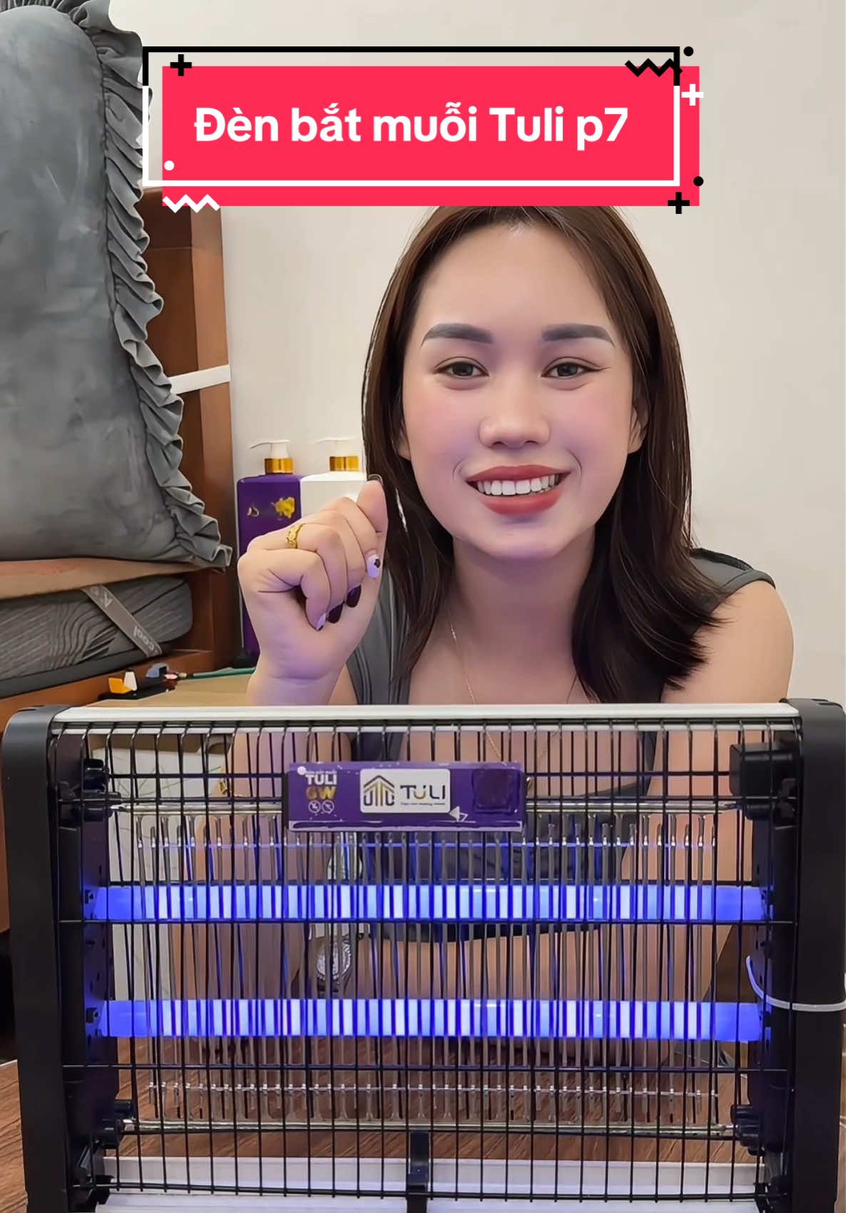 Nhà bác nào lắm muỗi nhiều côn trùng thì nên sắm ngay đèn bắt muỗi thông minh này nha, tiện lắm #xuhuong #hangmen96 #denbatmuoi #denbatmuoithongminh 