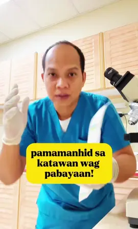 Lagi bang may namamanhid sayo, eto! #Numbness #awareness #health 