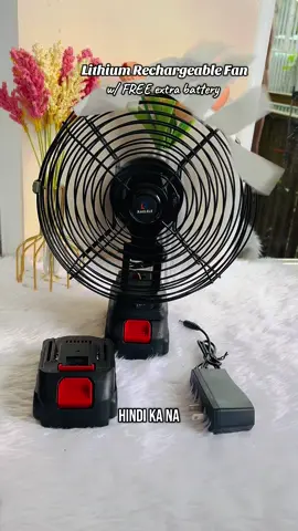Malakas pero di maingay, kaya kahit tulog si baby hindi magigising 🫶 #rechargeablefan #batteryfan #lithiumbattery #turbofan #portablefan #fan #mommyfinds 