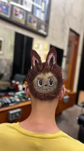 Make a LABUBU with your hair.#fyp #tik_tok #intersting #different #asmr #relaxing #goodthing #hair #hairstyle #labubu 