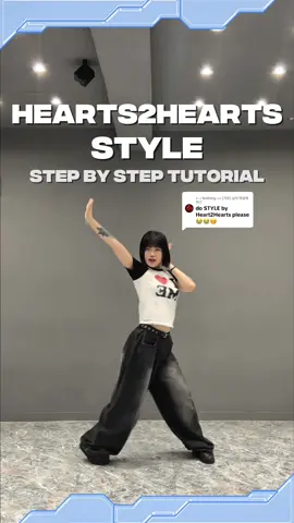 @•~• Nothing-•× [지유] 님에게 회신  Let's do the shuffle dance together!👣 @Hearts2Hearts - STYLE Step by step & 0.75 (mirrored) #kpop #kpopcover #kpopdance #kpopdancecover #kpopclass #dancetutorial #onozkpopdictionary #hearts2hearts #하츠투하츠 #H2H #style #styletutorial