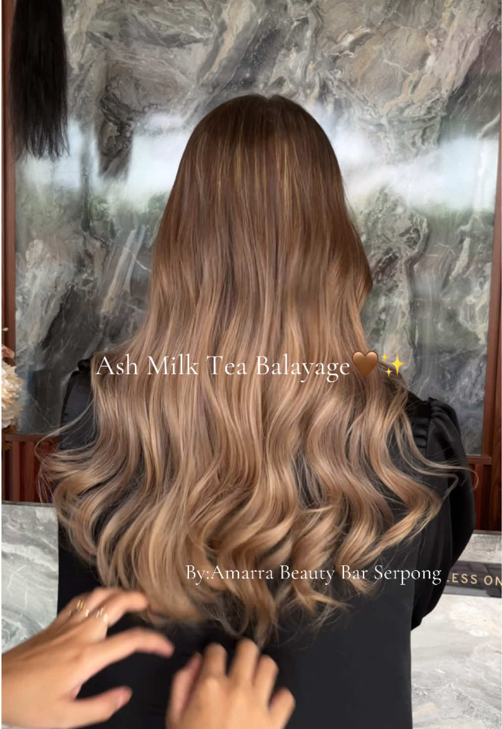 Hair goals 🤎✨ #hairinspo #masukberanda #salonjakarta #salongadingserpong #salonbsd #amarrabeautybarserpong #balayage #fypシ゚ 