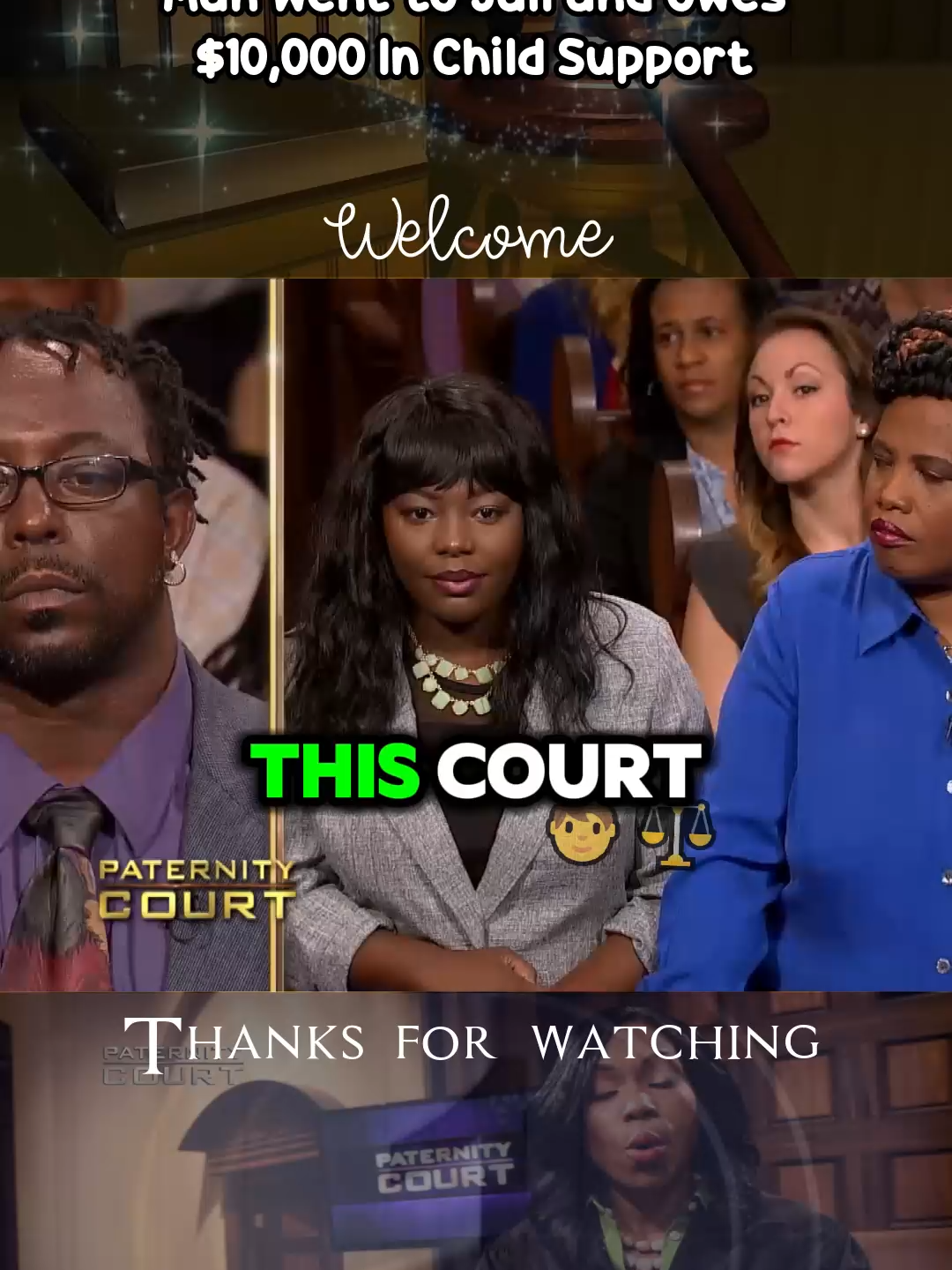 _Man Went to Jail and Owes $10,000 In Child Support - Part 6 #court #courtroomdrama #trialwatch #legaltiktokviral #courtroom #judge