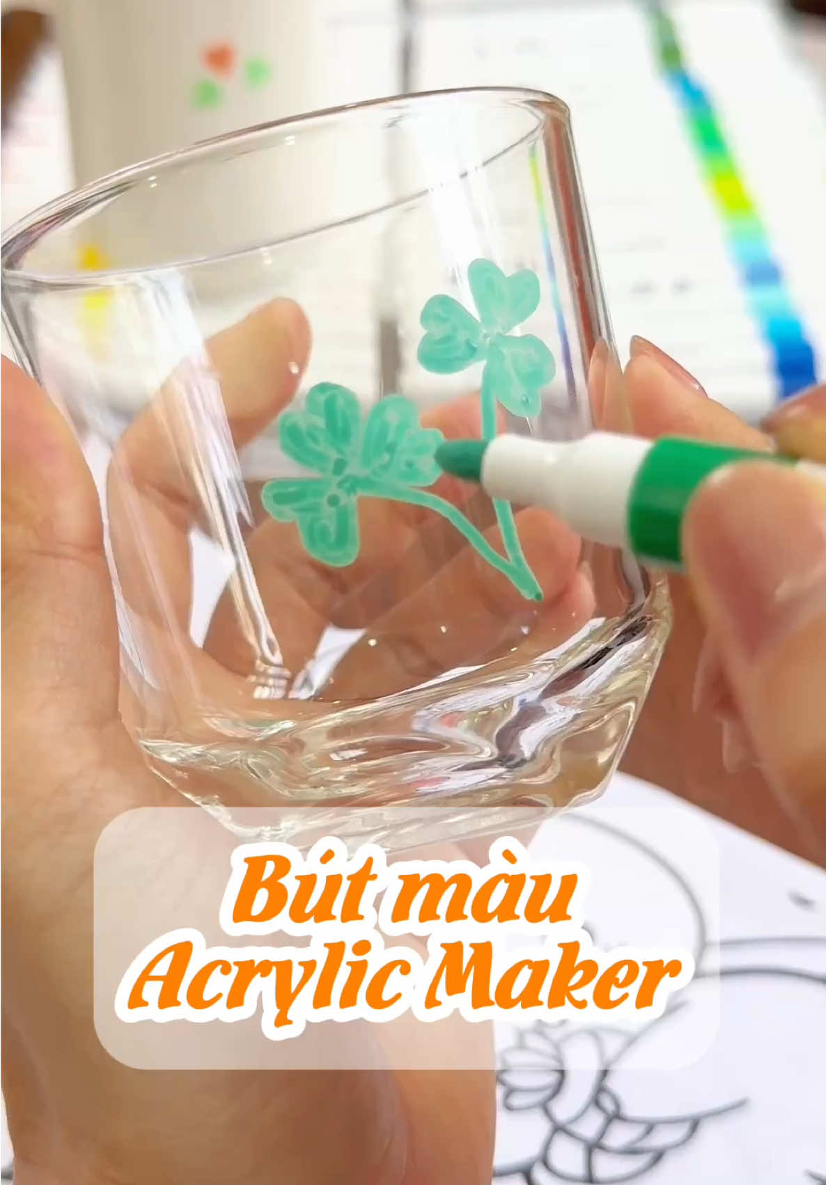 Bút sơn acrylic Deli – lên màu siêu đỉnh, khô nhanh, chống nước, không mùi #butmauacrylic #butacrylic #butmauacrylicmarker #vanphongpham #taphoabacha 