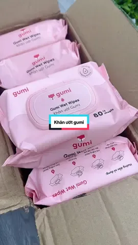 Khăn ướt nhà gumi an toàn tiện lợi #emmaitaphoa1 #xuhuong #gumi #khanuot #khanuotgumi #khanuotvesinh 