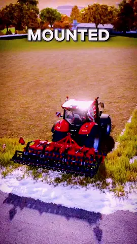 MOUNTED VS TRAILED #farming #farmingsimulator25 #fyp #fyp #Tatcha #viral #tranding #foryoupage #grow #game 