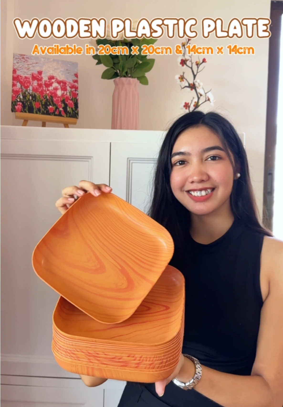 Aesthetic Wooden Plastic Plate  ✅Receive 12pcs/6pcs Wooden Plastic Plates Size 20cm x 20cm  ✅Aesthetic Design and Perfect for Outing and Gathering  ✅Affordable and Durable #12pcsplate #plates #brownplate #plasticwoodenplate #paperplate #paperplates #woodenplate #woodenplasticplate #plasticplate #plates #aestheticplate #woodplate  #fyp #fypシ゚viral #ttsbudolfinds #wowsulitdeals #paydaysale #fridayfriyay #MySweldoBudol  #TikTokShopFuntasticPayday #SummerSayaSale #bonggangfridayfriyay #lifestylechallenge  #techsaya #techbudolfest #tiktokshopelectronics #homeliving #hometokshop #homeimprovement #householdappliances #buymoresavemore #tiktokhomebudol #tiktokshopph77 #sale77 #tiktokshopontrend #julysale@ik Lin store 