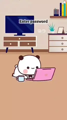 Bubu laptop password 😁🤣🤣#bearpanda #bubududu #bubududufamily #couplegoal #bubuchita #tiktok #bubududufunny #trending #dudufudu 